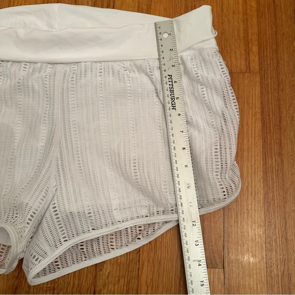 Prana Women's Two Beach Shorts Swim Shorts Mid Rise Mesh Knit Size XL New (#3) - Picture 12 of 12